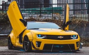 Chevrolet Camaro Bumblebee Witwicky by JDM Special on HRE Wheels